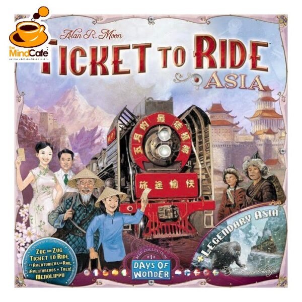 Ticket To Ride Asia Expansion