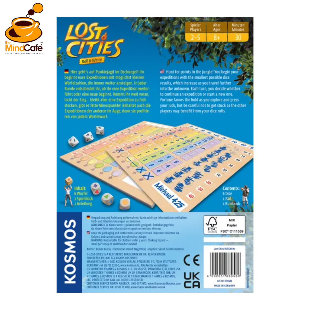 Lost Cities: Roll & Write - Image 2