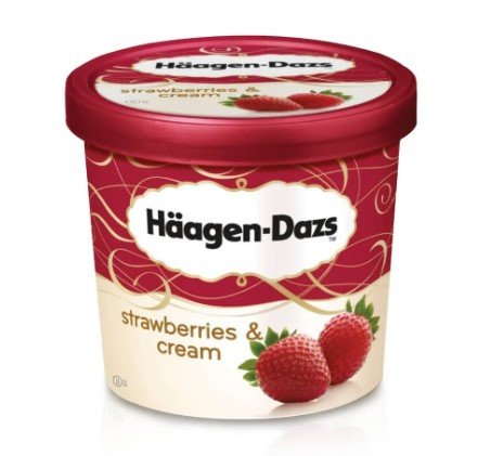 Haagendazs Strawberry and cream