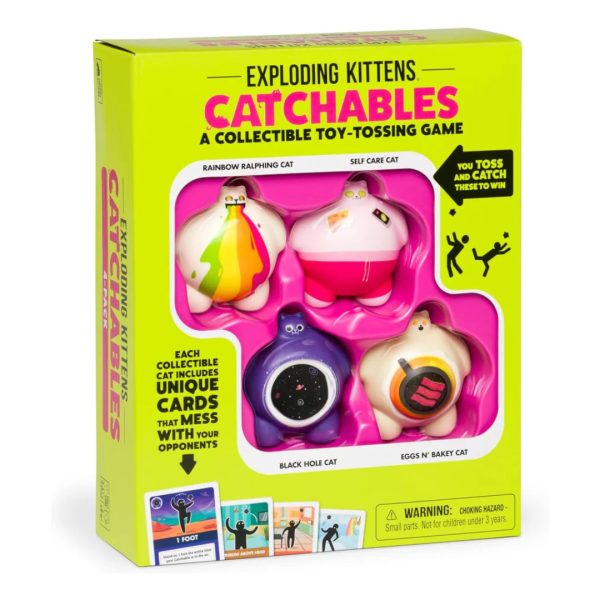 Exploding Kittens: Catchables 4-Pack - Image 2