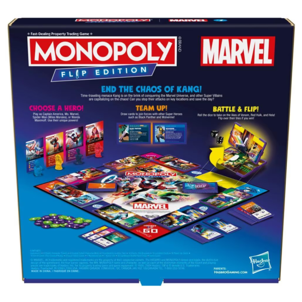 Monopoly Flip Edition: Marvel - Image 3