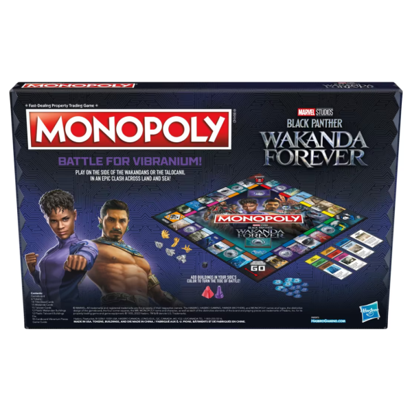 Monopoly Black Panther 2: Wakanda Forever Edition - Image 3
