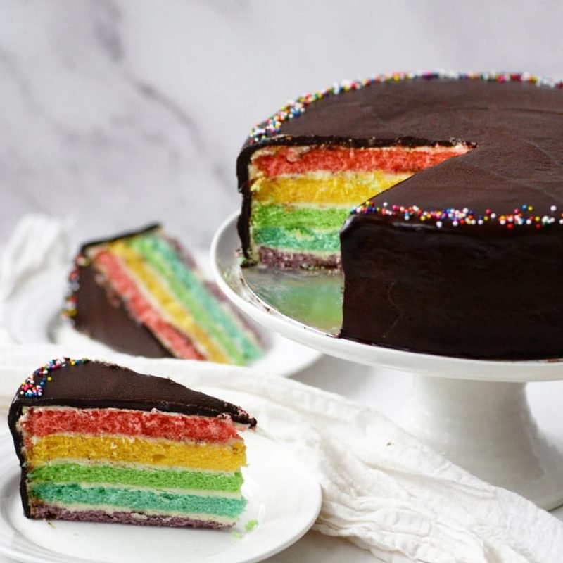 chocolate rainbow