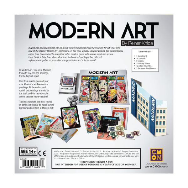 Modern Art Board Game - Image 4